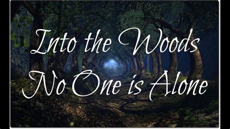 into the woods no one is alone lyrics